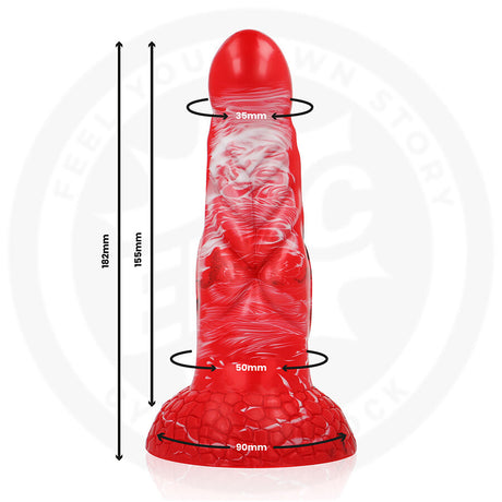 EPIC DILDO AGNIS CRIMSON FIRE