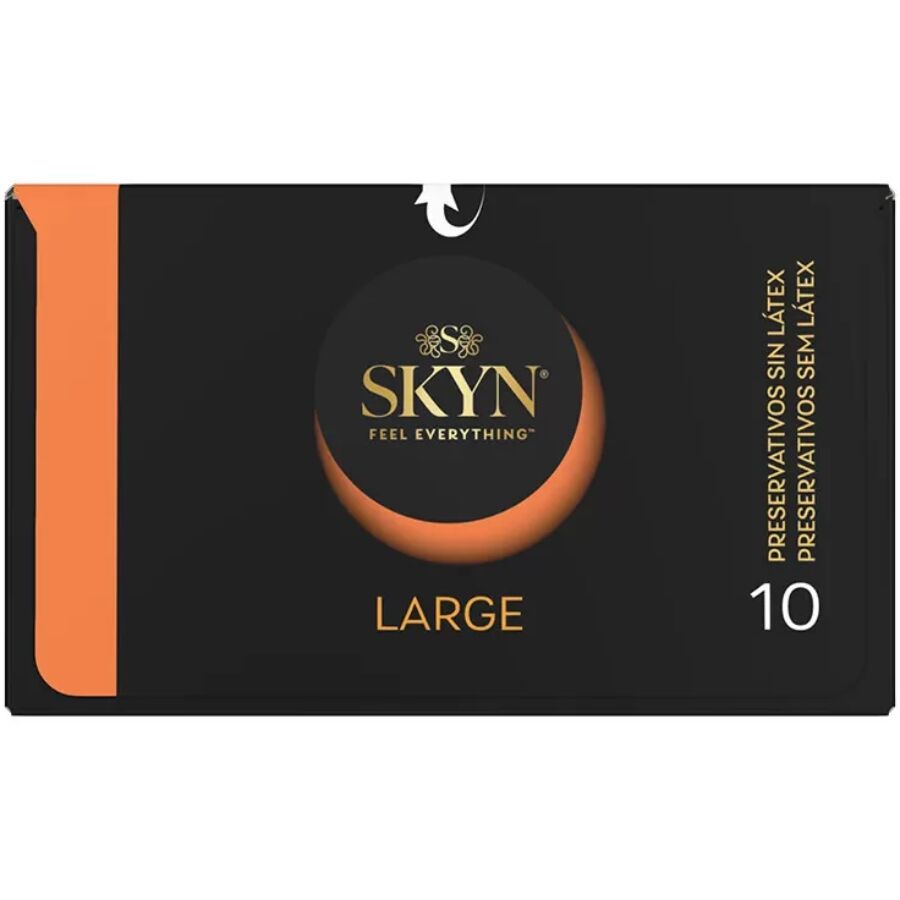 SKYN GRANDS PRESERVATIFS A AJUSTEMENT SUPPLEMENTAIRE 10 UNITES