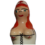 Préservatif fantaisie peint main — Infirmière Rousse · Condomerie · PRÉSERVATIFS