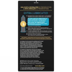 SKYN PRESERVATIF EXTRA LUBRIFIE 10 UNITES