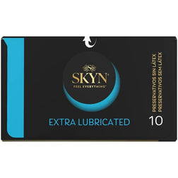 SKYN PRESERVATIF EXTRA LUBRIFIE 10 UNITES