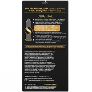 SKYN PRESERVATIF ORIGINAL SENSATION NATURELLE 10 UNITES