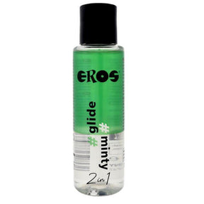 EROS LUBRIFIANT 2 EN 1 GLIDE MENTHE A BASE DE SILICONE 100 ML
