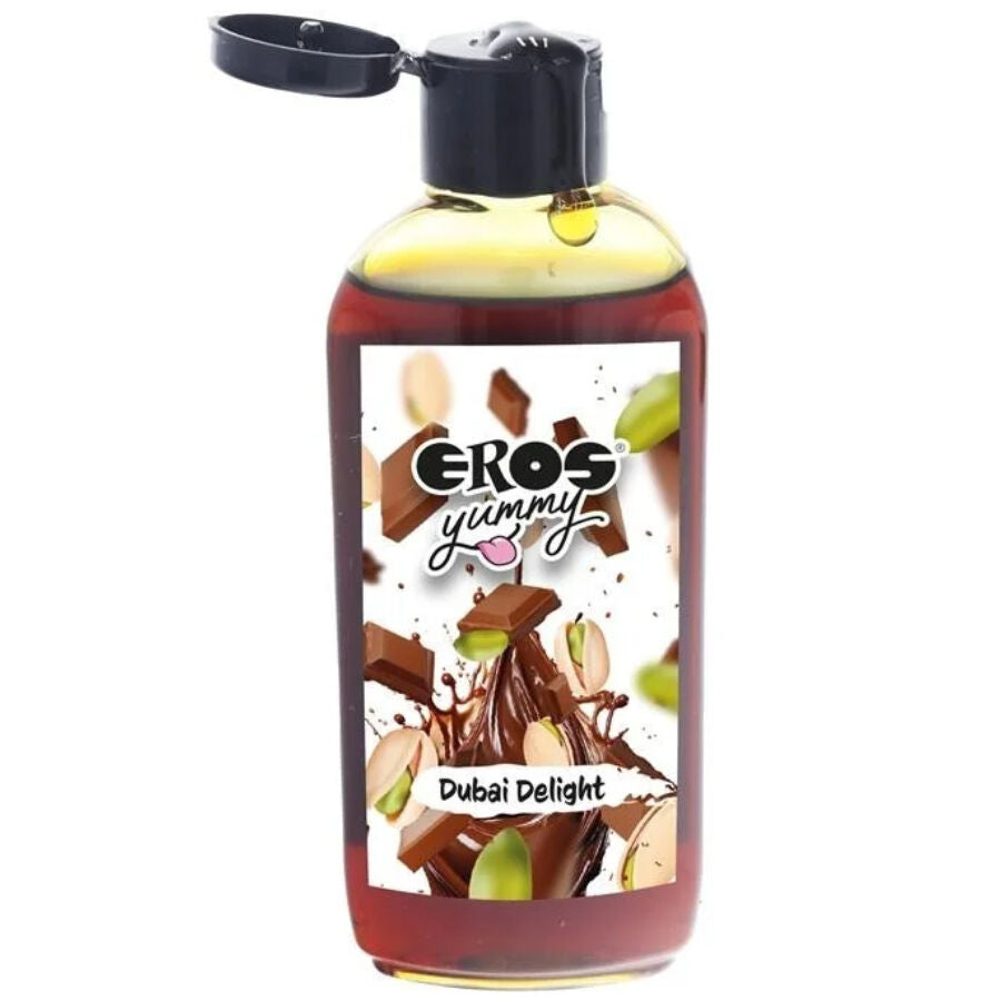 Lubrifiant aromatisé Dubai Chocolat 100 ml — Yummy Dubai Delight · Eros · Lubrifiants aromatisés