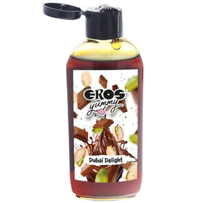 Lubrifiant aromatisé Dubai Chocolat 100 ml — Yummy Dubai Delight · Eros · Lubrifiants aromatisés