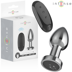 Plug vibrant aluminium télécommande — Intense M · Intense Anal Toys · Plugs Vibrants