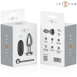 Plug vibrant aluminium 10,1 cm 10 modes télécommande — emballage