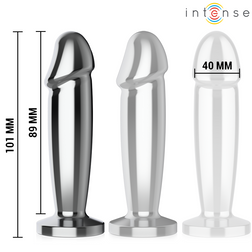Plug métal vibrant aluminium 11,8 cm 10 modes télécommande — vue détaillée