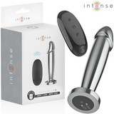 Gode métal vibrant aluminium 11,8 cm 10 modes télécommande — Intense M · Intense Anal Toys · Godes Vibrants