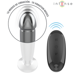 Plug métal vibrant aluminium 11,8 cm 10 modes télécommande — gros plan