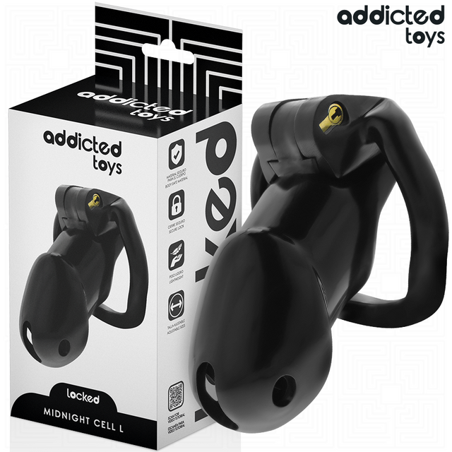 ADDICTED TOYS LOCKED MINDNIGHT CELL CAGE A PENIS TAILLE L