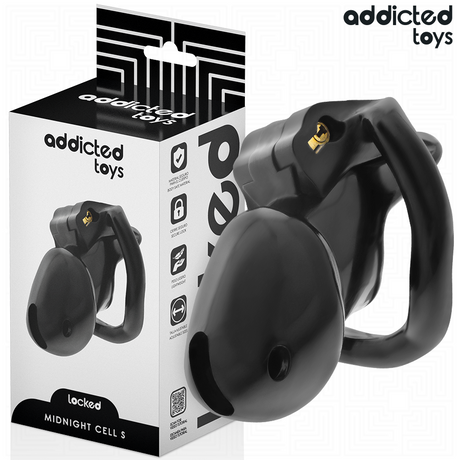 ADDICTED TOYS LOCKED MINDNIGHT CELL CAGE A PENIS TAILLE S