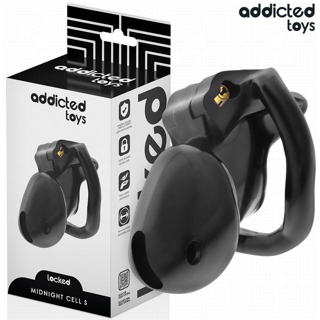 ADDICTED TOYS LOCKED MINDNIGHT CELL CAGE A PENIS TAILLE S