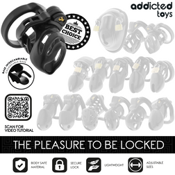 Cage de chasteté avec tige urétrale 6,7 cm — Locked Eternal Lock — vue 7