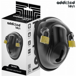 Cage de chasteté coquille avec cadenas — Locked