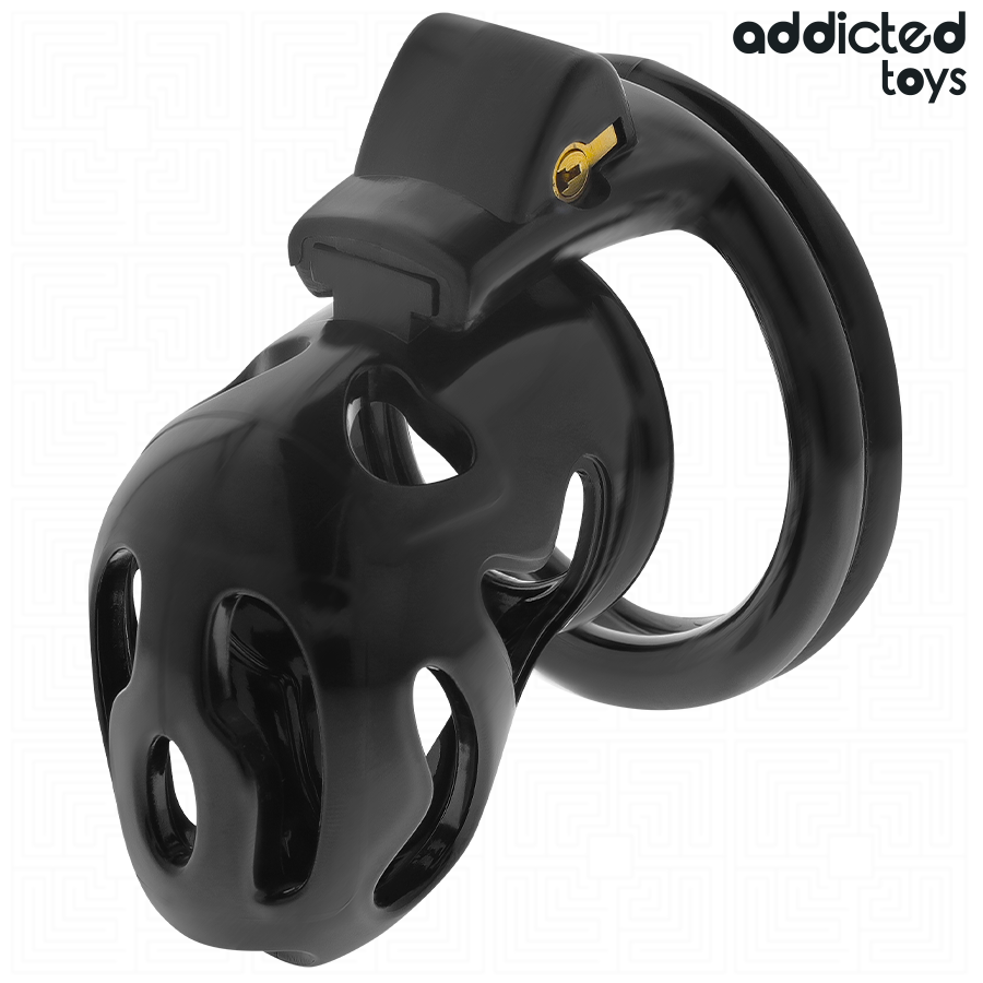 ADDICTED TOYS LOCKED A PENIS CRYPTEE VERROUILLEE ET SCELLEE 8 CM