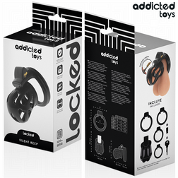 Cage de chasteté ultra-compacte silencieuse 5,8 cm — Locked Silent Keep — vue 6
