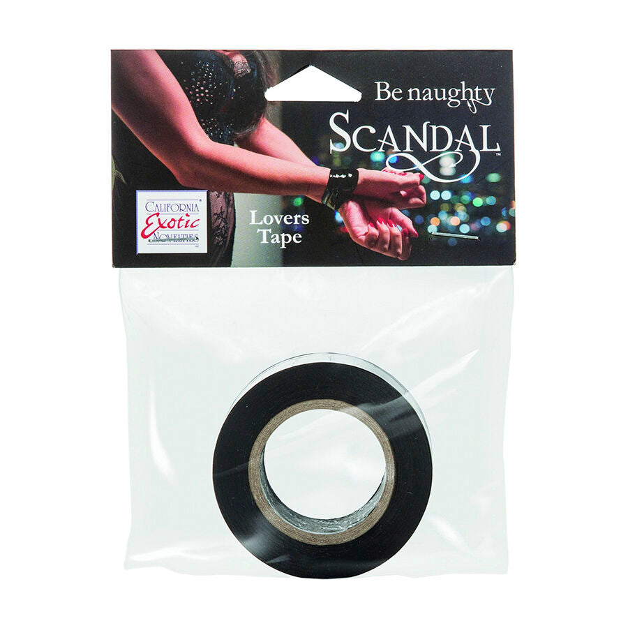 CALEXOTICS SCANDAL RUBAN ADHESIF BLACK BONDAGE