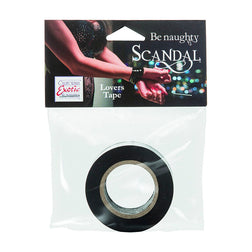 CALEXOTICS SCANDAL RUBAN ADHESIF BLACK BONDAGE