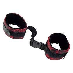 Menottes bondage rembourrées velcro — Scandal Control Cuffs