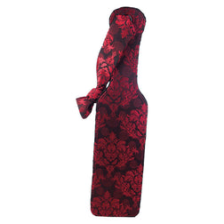 Paddle double face brocart rouge et noir — Scandal