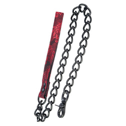 Laisse de la marque Calexotics modèle Scandal en Métal rouge pour le plaisir intime.