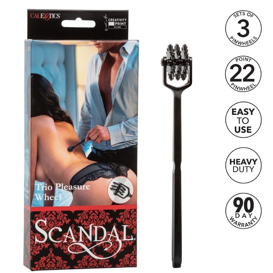 Triple roulette Wartenberg — vue détaillée