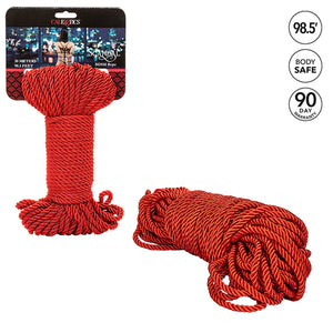CALEXOTICS SCANDAL CORDE BDSM ROUGE 30 M