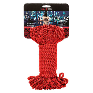 CALEXOTICS SCANDAL CORDE BDSM ROUGE 30 M