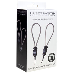 Cockrings lasset e-stim métal ajustables lot de 2 — ElectraLoops — vue 2