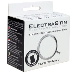 Cockring e-stim métal 34 mm — ElectraRings — vue 2