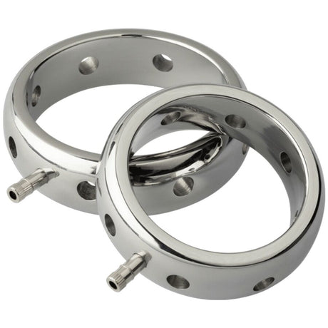 Cockring e-stim bipolaire acier 316 diamètre 34 mm — Prestige · Electrastim · Cockrings
