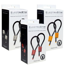 Cockring Prestige ElectraLoops rouge - vue produit de profil
