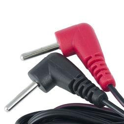 Accessoire BDSM Câbles stimulation électro connecteurs - gros plan produit