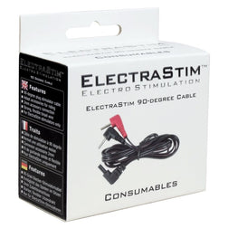 Accessoire BDSM Câbles stimulation électro connecteurs - vue produit de profil