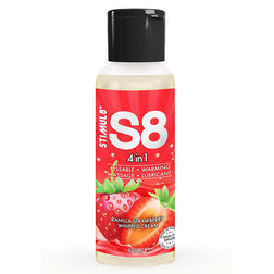 Lubrifiant intime Gel comestible chauffant massage 4en1 125 ml au meilleur prix