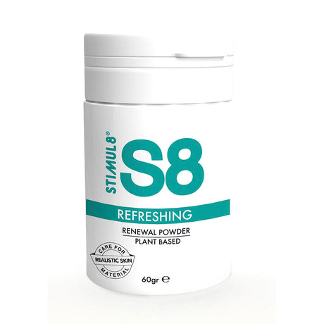 STIMUL8 S8 POUDRE RAFRAICHISSANTE NATURELLE RENOUVELANTE 60 GR