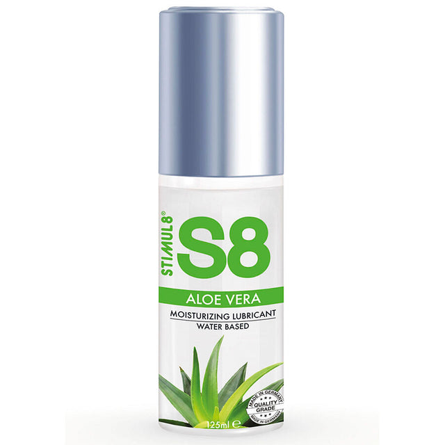 Lubrifiant hydratant aloe vera sans glycérine 125 ml — S8 · Stimul8 · Lubrifiants aromatisés