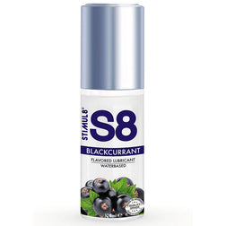 Lubrifiant aromatisé cassis 125 ml — S8 en flacon transparent