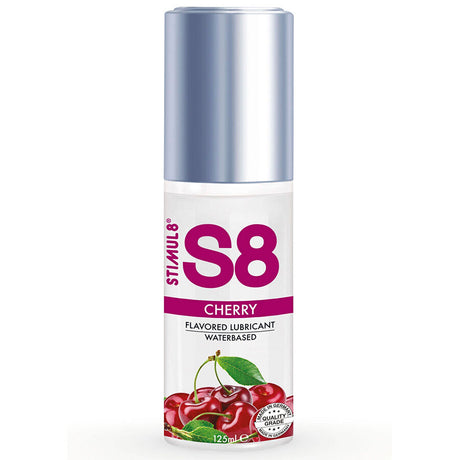 Lubrifiant aromatisé — S8 Cerise 125 ml · Stimul8 · Lubrifiants aromatisés