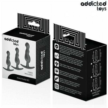 Kit 3 plugs ondulés progressifs — emballage