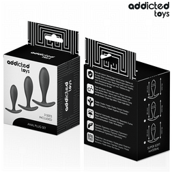 Kit 3 plugs lisses progressifs — emballage