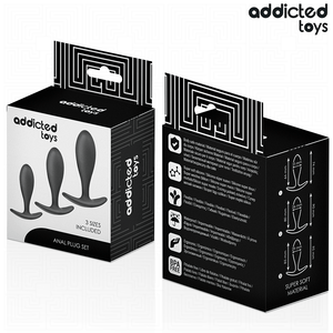 Kit 3 plugs lisses progressifs — emballage