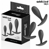 Kit 3 plugs lisses progressifs · Addicted Toys · Plugs