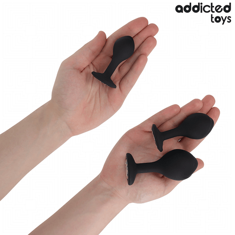 Kit 3 plugs bijou cristal progressifs — en situation