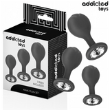 Kit 3 plugs bijou cristal progressifs · Addicted Toys · Plugs bijoux