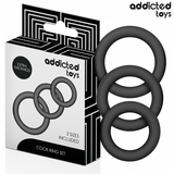 ADDICTED TOYS LOT DE ANNEAUX EN SILICONE MODELE 1