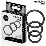 ADDICTED TOYS LOT DE ANNEAUX EN SILICONE MODELE 2