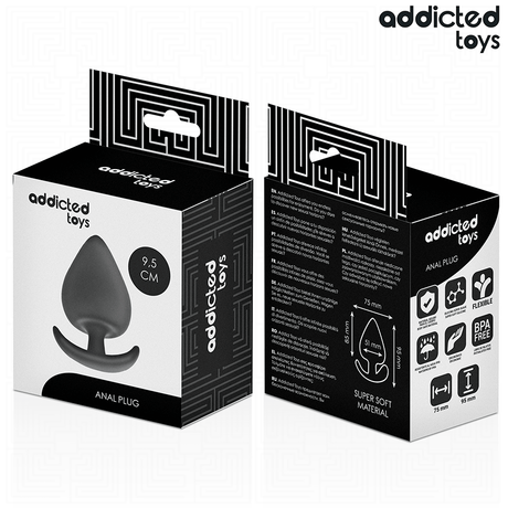 Plug anal XL 9,5 cm — emballage