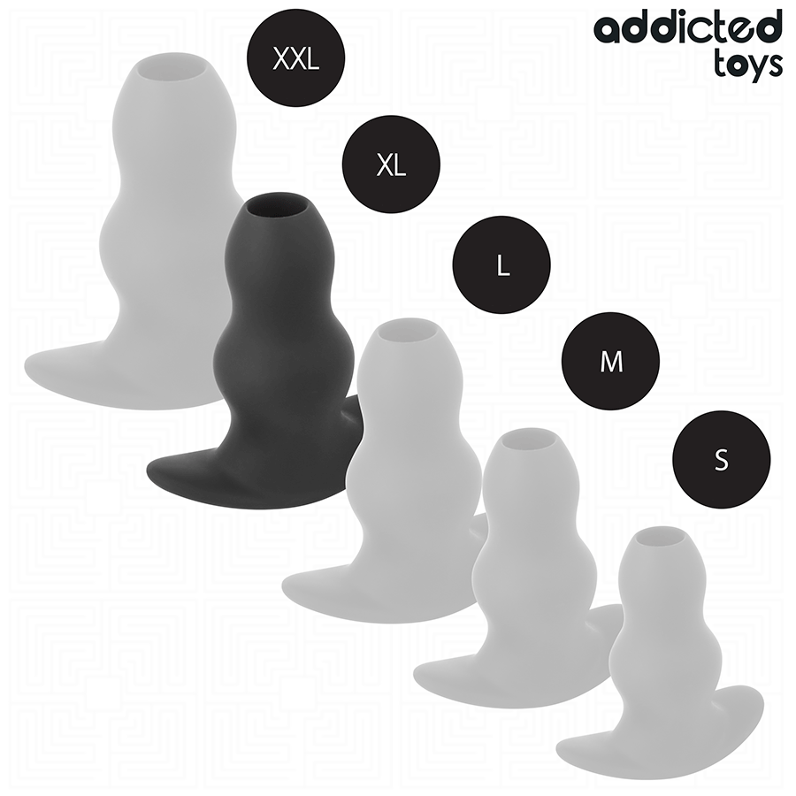 Plug tunnel creux XL 13,9 cm — en situation
